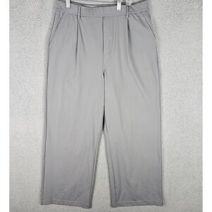 Halara Soft Halo Tek Air Trouser Pants Womens L Breathable Stretch Comfort Wide